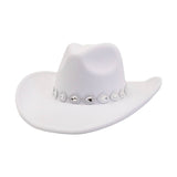 NEW AUTUMN WINTER WESTERN ETHNIC WIDE BRIM HAT_CWAH04476