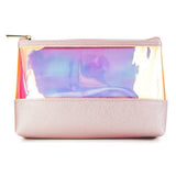 SPLICING LASER PORTABLE TRANSPARENT COSMETIC BAG_CWAB1085