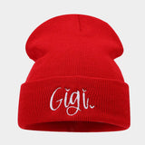 FASHIONABLE LETTER EMBROIDERY CASUAL KNITTED HAT_CWAH2118