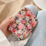 Floral Mini Wallet Lipstick Cushion Card Holder_Cuab00663