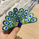FASHIONABLE WHITE SWAN ACETIC ACID HAIR CLIP_CWAHA0549