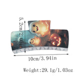 HALLOWEEN GHOST PUMPKIN BAT HAIR CLAW_CWAHA2256