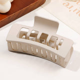 MATTE SQUARE HAIR CLAW MINIMALIST SHARK CLIP_CWAHA2826