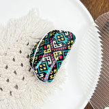 BOHEMIAN POLKA DOT ACRYLIC HAIR CLAW UNIQUE DESIGN_CWAHA2074