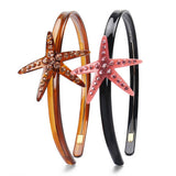 STARFISH ACETATE HEADBAND WITH DIAMONDS_CWAHA4372