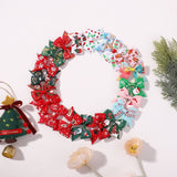 GIRLS XMAS HAIR CLIP WITH REINDEER SNOW_CWAHA6693