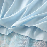 EMBROIDERED LAYERED TULLE SKIRT WITH ELASTIC WAIST_CWBMS0396