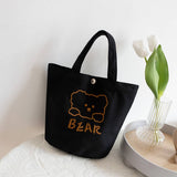 STUDENT LUNCH BAG EMBROIDERED CANVAS_CWAB5601