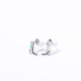 Womens Cowboy Boots Hat Horseshoe Stud Earrings_Cwaje5075