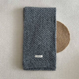 Wool Blend Knit Scarf Dual-Sided Winter Wrap_Cwasc2352