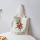 NEW LARGE PRINTED CANVAS TOTE BAG FOR WOMEN_CWAB5634