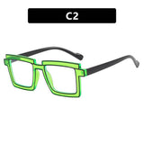 SIMPLE TWO DIMENSIONAL ANTI BLUE LIGHT GLASSES_CWASG0327