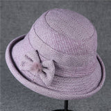 Womens Warm And Stylish Bucket Hat_Cwah1801