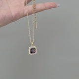 2024 SPRING AND SUMMER SIMPLE PURPLE NECKLACE_CWAJE1255