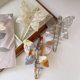 GENTLE BUTTERFLY WINGS HAIR CLAW CHIC TONE CLIP_CWAHA2700