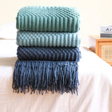 DOUDOU BLANKET FRINGED SHAWL BLANKET _CWMM0184
