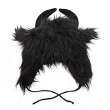 Cwah4053_Halloween Bull Demon King Funny Bull Head Hat