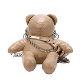 FASHION CUTE BEAR ONE SHOULDER CHAIN BAG_CWAB0988
