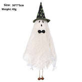 HANGING WHITE WITCH GHOST HALLOWEEN PROP_CWMM9876