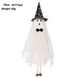 HANGING WHITE WITCH GHOST HALLOWEEN PROP_CWMM9876