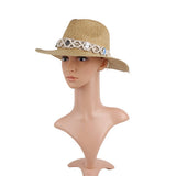 FASHIONABLE AND PERSONALIZED HOLLOW PANAMA HAT_CWAH1199