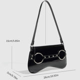 GLOSSY MACARON JELLY UNDERARM WRIST BAG_CWAB5694