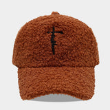 Women Warm Sherpa Fleece Winter Baseball Cap Hat_Cwah04770