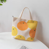 CUTE CANVAS LUNCH TOTE BAG FOR STUDENTS SMALL_CWAB5673