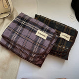 PLAID SCARF FOR WOMEN VERSATILE WINTER SHAWL_CWASC1502