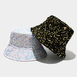 ALL MATCH SEQUINED PERSONALITY STREET BUCKET HAT_CWAB2929