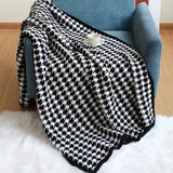 Zebra Print, Houndstooth Cozy Throw Blankets_Cwmm0210