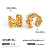 Vintage 18K Gold Hammered Branch Cuff Bracelet