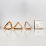 SMALL TRIANGLE ACETATE HAIR CLAW FOR PONYTAILS_CWAHA0400