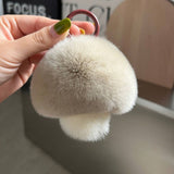 CUTE MUSHROOM KEYCHAIN PENDANT PLUSH ORNAMENT_CWMM2525