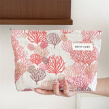 Corduroy Makeup Bag Large Travel Wash Hand Pouch_Cuab00734
