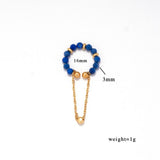 NATURAL STONE EAR CUFF FOR NON PIERCED EARS_CWMM7540