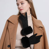 FASHIONABLE PLAID TOUCH SCREEN ADULT GLOVES_CWAG0383