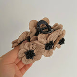 RETRO THREE DIMENSIONAL FLOWER HAIRPINS_CWAHA1200