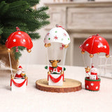 Parachute Santa Reindeer Snowman Ornaments_Cwmm9962