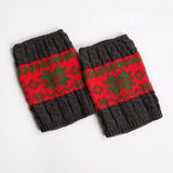AUTUMN AND WINTER COLOR MATCHING CHRISTMAS SOCKS_CWMS0755