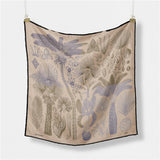 Vacation Beach Satin Scarf For Women, Sun_Cwasc0656
