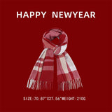 2024 New Red Thick Warm High-End Scarf_Cwasc1109