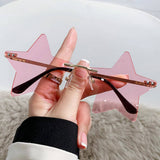 STAR SHAPEDR SUNGLASSES FASHION PARTY GLASSES_CWASG0348