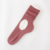 AUTUMN AND WINTER SOLID COLOR RETRO STOCKINGS_CWMS0982