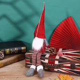 CHRISTMAS DECORATIONS LONG LEGGED DOLL FIGURINE_CWMM2923