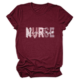 Trendy Plus Size T-Shirt For Women, Short Sleeve_Cwdsd8363