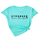 BASIC V NECK TEE FOR WOMEN SOFT AND STYLISH_CWTTS1470
