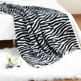 Zebra Print, Houndstooth Cozy Throw Blankets_Cwmm0210