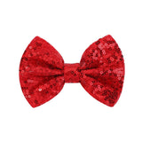 SEQUINED HANDMADE CHILDRENS BOW HAIRPIN_CWAHA2355