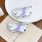 CUTE BICHON FRISE DOG HAIR CLIP_CWAHA2071